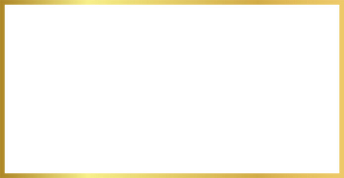Minimal Thin Line Rectangle Frame