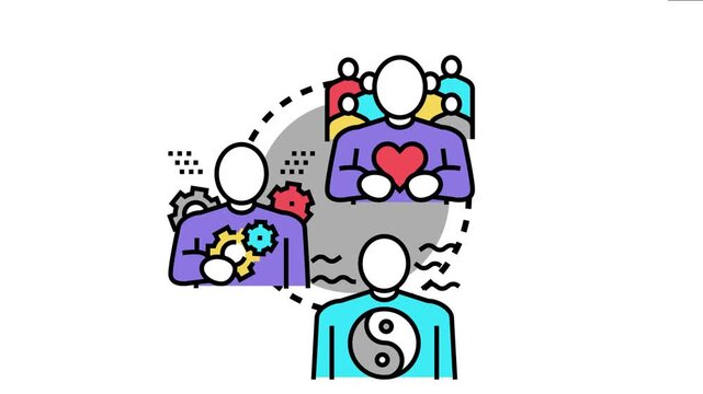Loyalty concept people valuing trust, commitment, and good relationships, showing different aspects of fidelity and shared connection