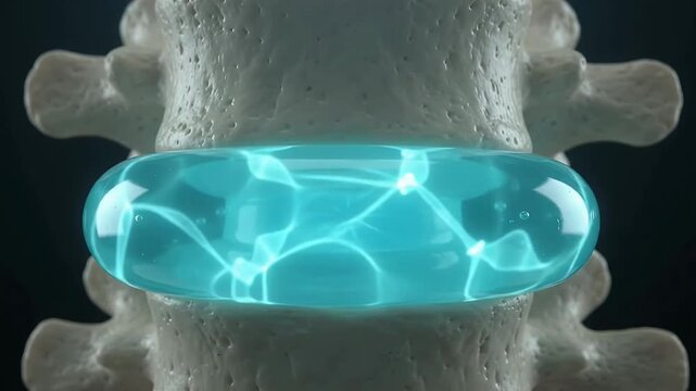 Hydrostatic Lateral Bulge Disc Shock Absorption and Spinal Protection