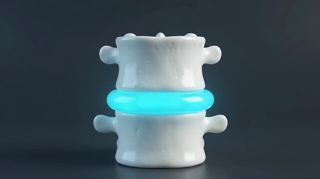 Continuous Spinal Disc Cushioning Decompression and Back Health Loop