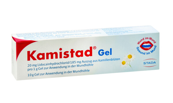 1 Tube Kamistad Gel von Stada Hintergrund transparent PNG cut out