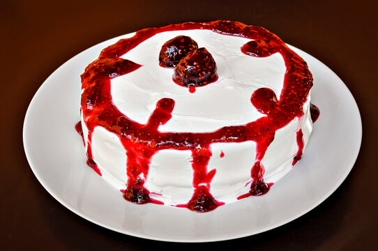 Bolo de morango