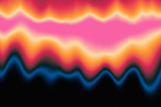 abstract colorful background, thermal glowing gradient waves, retro vaporwave aesthetic, vibrant fluid color transition
