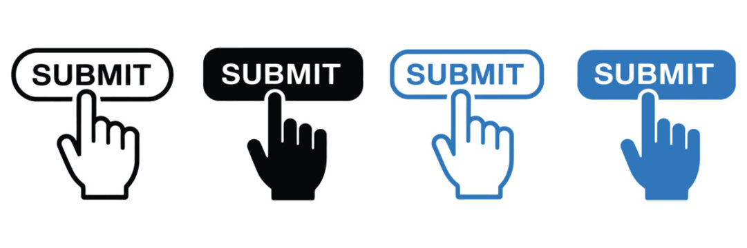 submit button icon for confirmation, form submission, upload, send, and ui