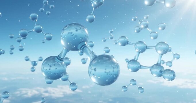 Ozone Layer Science and Environmental Protection Concept