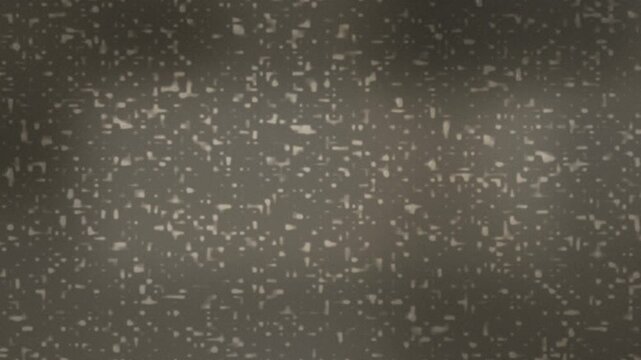 Mysterious abstract dark speckled pattern. 2d animation