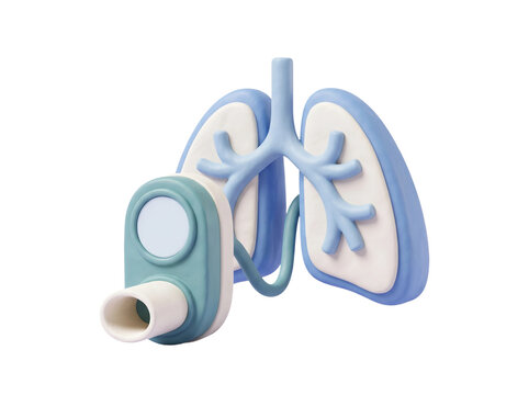 3D medical spirometer device with lung health protection shield