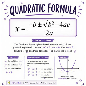 Quadratic Formula 