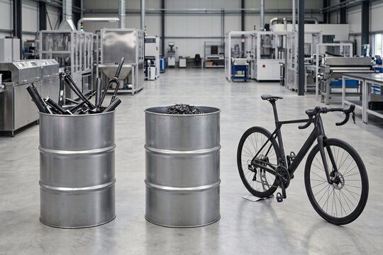 Recycled Carbon Fiber for Bicycle Component Manufacturing.