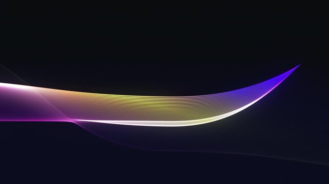 Neon lines gradient animated background