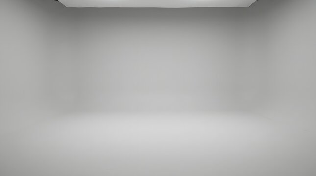 Empty white studio cyclorama background, with soft lighting, and subtle shadows, seamless backdrop for