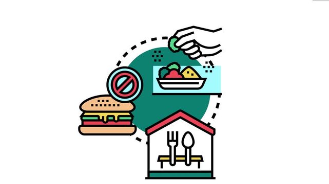 People are making mindful choices for their diet, focusing on healthy portion planning and avoiding unhealthy food for a balanced nutrition lifestyle