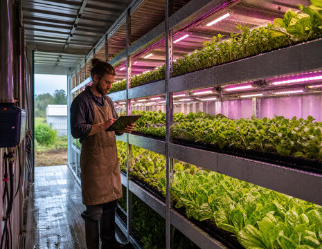 Vertical farm technology.
