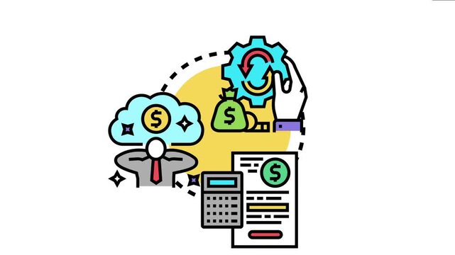 Business person thinking about financial growth and managing assets effectively, using strategic calculations and investment to optimize working capital and achieve financial success