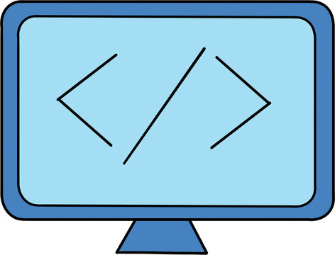 code monitor illustration