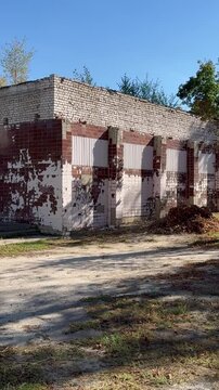 abandoned factory building