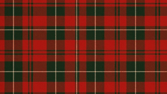 Classic red plaid pattern wallpaper.