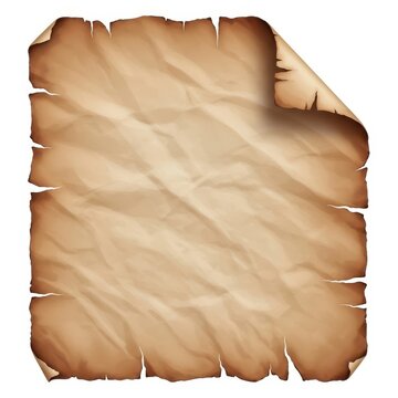 Old parchment paper with aged texture and light background