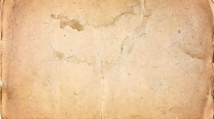 Fototapeta premium Vintage Paper Background, Aged Texture, Rustic Design, Antique Paper, Textured Surface, Old Document, Creative Backdrop