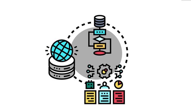 Master data administration system manages global corporate information, integrating business processes, analyzing reporting, and ensuring data governance for enterprise operations