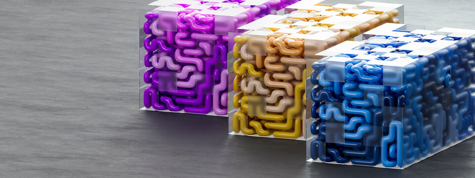 3D Organic Blocks