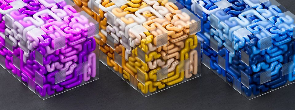 3D Technology Background