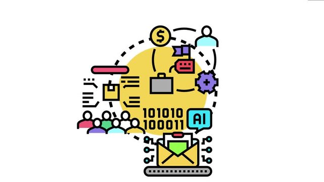 Marketing customer archetypes concept data analysis, artificial intelligence, targeted advertising, and client segmentation for strategic business growth and audience engagement