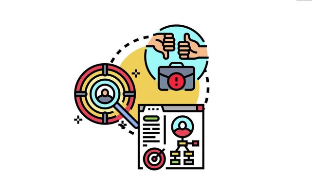 Customer archetypes concept market research. User analysis. And profile segmentation for effective business strategy