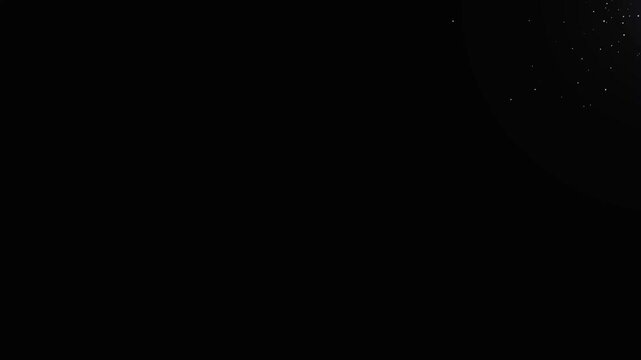 Magic fairy light stars line effect with white glowing sparkle burst, twinkling star dust and wand trail transition on black screen, elegant particle motion graphics overlay in 4k loop