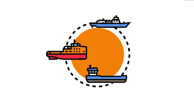 Sea cargo vessels operating business routes receiving comprehensive safety coverage, assuring security for various risks and unexpected situations at sea