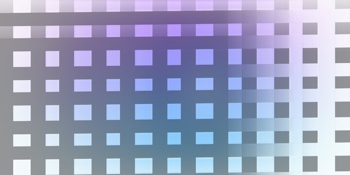 Abstract purple grid background with glowing square patterns and light.