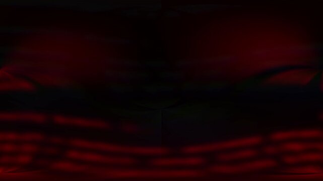 Abstract 3D animation of a rotating geometric shape