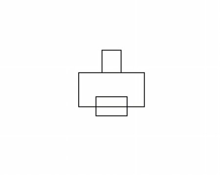 vector illustration of a transparent label