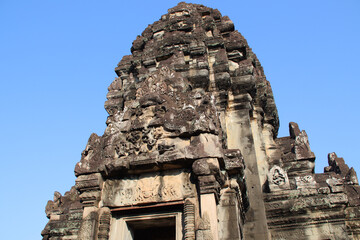Obraz premium ruined buddhist and hindu khmer temple (banteay samre) in angkor in siem reap in cambodia 