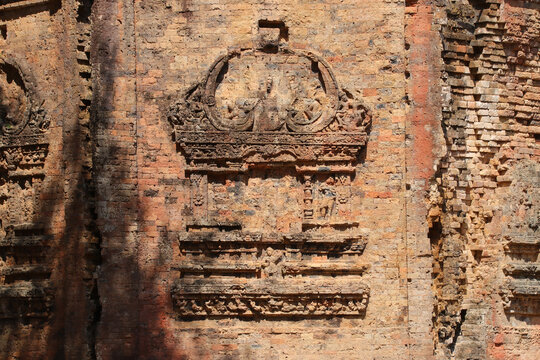 ruined buddhist and hindu khmer temple at sambor prei kuk in the kampong thom province in cambodia 