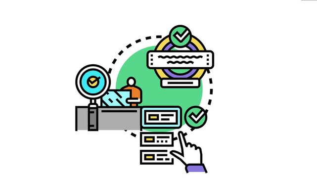 Professional performing product inspection, validating quality parameters, and confirming compliance with standards using systematic steps for successful project delivery