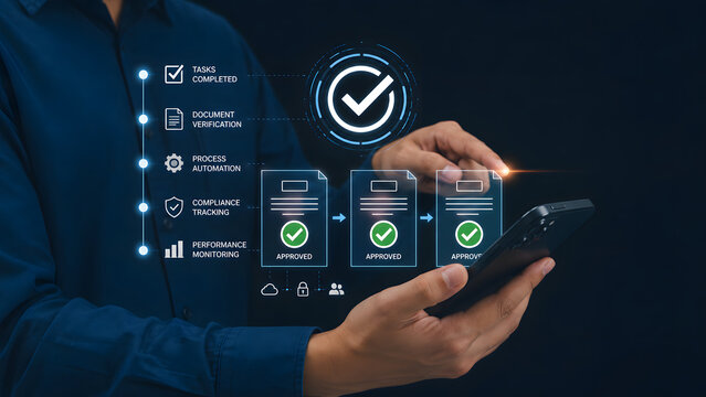 Quality Control Checklist and Business Approval Workflow