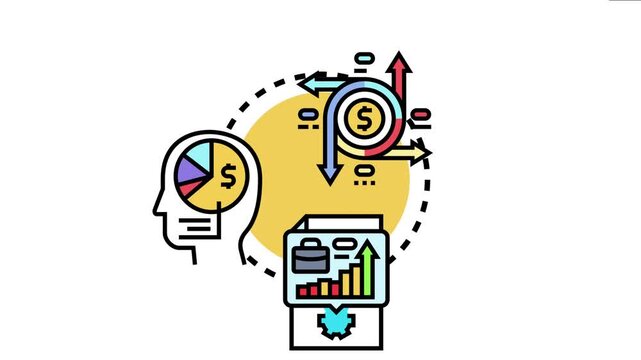 Financial manager analyzing business growth and performance metrics, creating strategy for increasing profit and investment, making data driven decisions