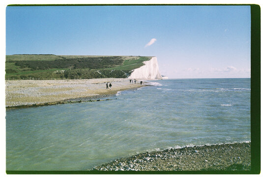 Cuckmere River Meets the Sea