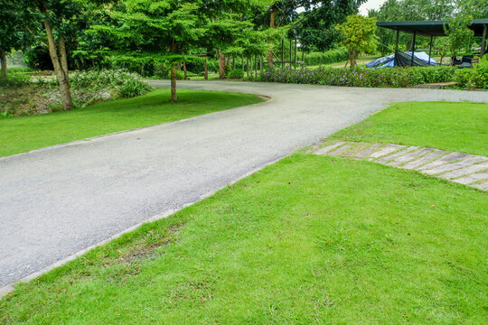 Empty Road in countryside,beautiful street in farm,nature rural road going through summer landscape,Nature background,route through wild landscape.