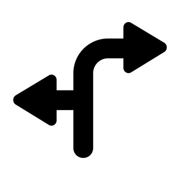 Direction Arrow Vector Icon