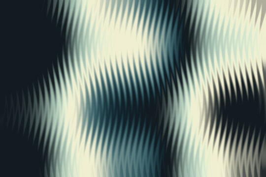 Soft Layered Glass Crosscurrent Waves in Cyan and Teal