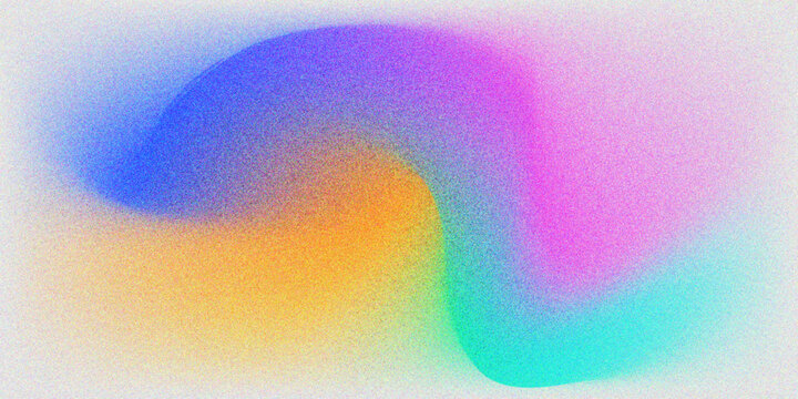 Abstract colorful fluid gradient wave background with vibrant neon paint clouds in pink green orange blue and turquoise soft blurred texture modern artistic design for wallpaper branding website banne