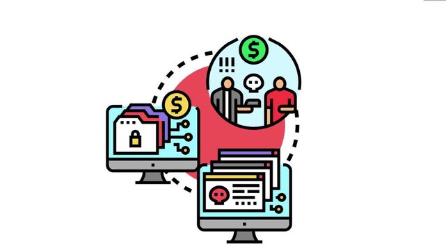 Cyber criminals forcing victims to pay ransom in cryptocurrency for decrypting locked computer data and files, an of digital information security threat