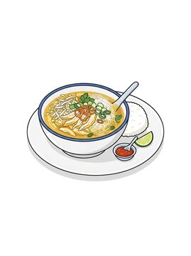 indonesian chicken soto