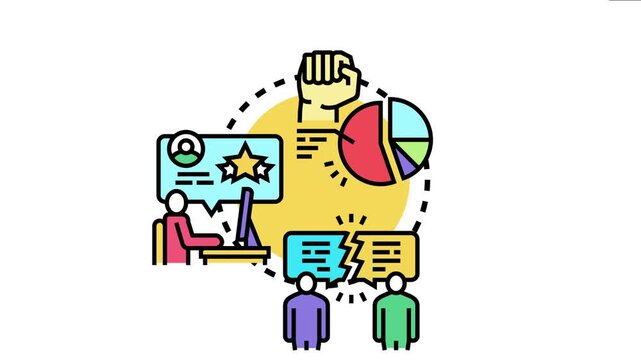 Users expressing diverse opinions and feedback, influencing data driven decisions and collectively forming the significant preference of a majority