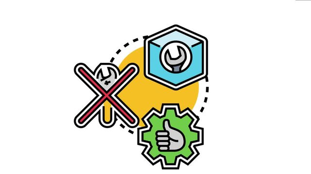 Interface design presenting simple task execution, a successful deployment experience, and promoting a concept of intuitive, hassle free utility for consumers