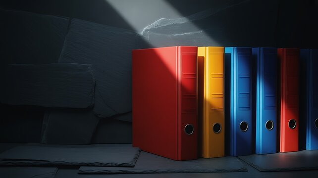 Office Ring Binder Folder Archive Storage Document File Business Audit