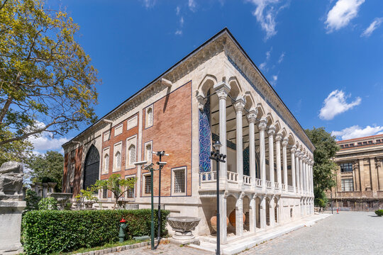 The Tiled Kiosk Museum view in Istanbul, Turkey