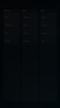 Getting Started Hub Modern Gradient SaaS Interface Vertical Animation